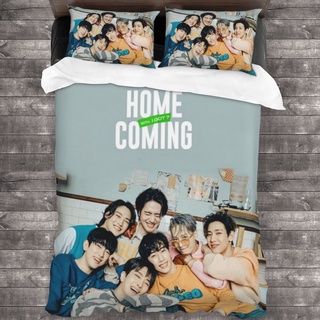 3in1 GOT7 2022 ชุดเครื่องนอน ผ้าห่ม ปลอกหมอนนุ่ม ระบายอากาศ คุณภาพสูง 2 ชิ้น 1 ชุด