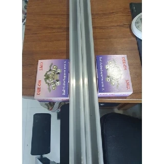 ชุดล้อนิ้วพร้อมรางอลูมิเนียม ยาว 2.0 เมตร
