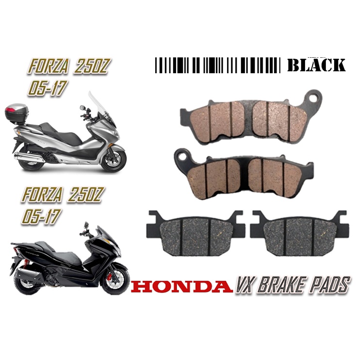 ผ้าเบรค HONDA DAYTONA VX SCOOTER FORZA 250 FORZA 300 คุณภาพดีที่สุด