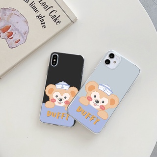 duffy cartoon เคสไอโฟน 13 pro max case iPhone 7 8 Plus Se2020 8พลัส เคสโทรศัพท์ X Xr Xs Max cover 14 13 12 11 promax เคส