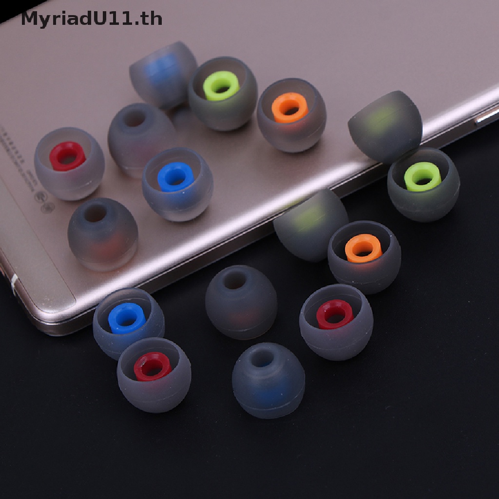 【MyriadU】จุกหูฟังซิลิโคน ตัดเสียงรบกวน แบบเปลี่ยน 30 ชิ้น