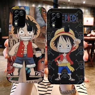 เคส มือถือ Inifinix Hot 11 Play Hot 11s ยางนิ่ม ลายการ์ตูนลูฟี่ One Piece สําหรับ เคสโทรศัพท์ INFINIX Hot 11 Hot11 Play ปลอก