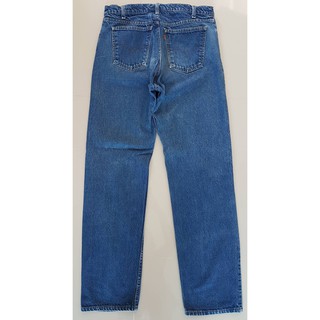 กางเกงยีนส์ป้ายส้ม Levis 505-0215 U.S.A W36 (I1120)