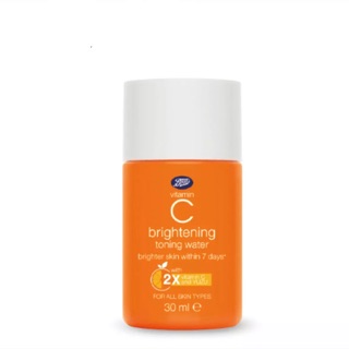 โทนเนอร์ เช็ดหน้า วิตามินซี Boots Vitamin C Toning water 30มล.