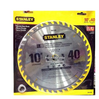 Stanley ใบเลื่อย วงเดือน ขนาด 10" 40ฟัน #1892