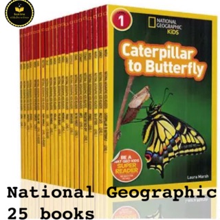 🐯🐸🦊🦁National geographic Level 1 จำนวน 25 เล่ม