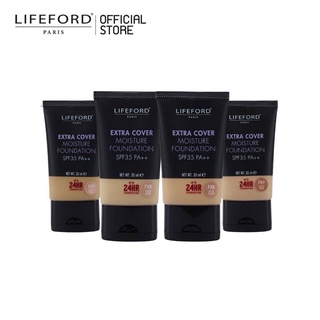 ไลฟ์ฟอร์ด ปารีส เอ็กซ์ตร้า คัฟเวอร์ มอยส์เจอร์ ฟาวเดชั่น เอสพีเอฟ35+ LIFEFORD EXTRA COBER MOISTURE FOUNDATION SPF35 PA++