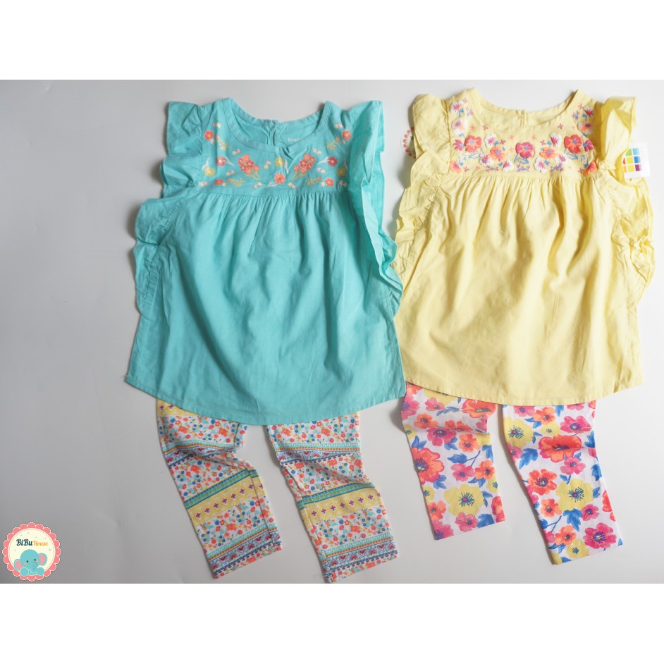 Set áo + quần legging Healthtex VNXK cho bé gái