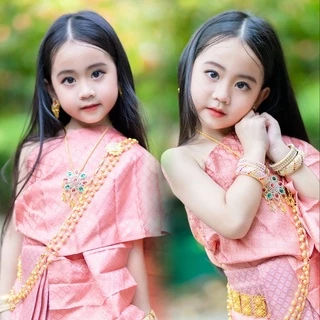 กำไลเด็ก กำไลผู้ใหญ่ ราคาต่อคู่ 2วง เครื่องประดับชุดไทยเด็ก