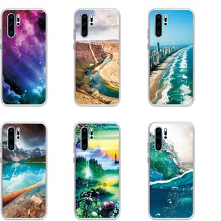 View Huawei P30 P30 Pro P30 lite  P40 P40 Pro  P40 Pro+ เคส case Soft TPU เคสซิลิโคนอ่อนนุ่ม Phone Cover