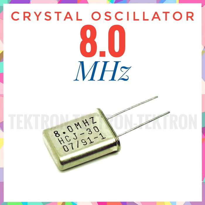 HCJ Crystal oscilator 8.0MHz xtal osciator 8.0 MHz 8