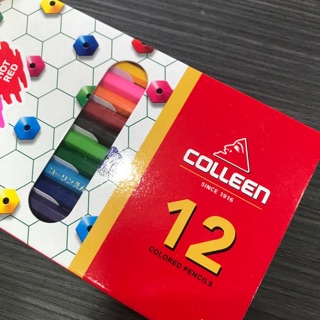 Colleen สีไม้คอลลีน12สี ชนิดหัวเดียว