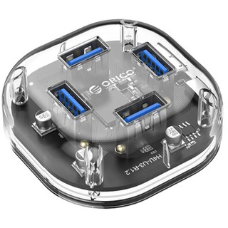 Orico 4 Port USB 3.0 Hub Clear (H4U-U3)