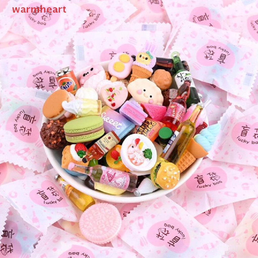 (warmheart) เครื่องดื่มจําลอง ขนาดเล็ก ของเล่นบรรเทาความเครียด 10 ชิ้น
