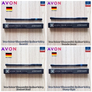 Avon® True Colour Glimmerstick Eyeliner 0.28 g เอวอน ทรู คัลเลอร์ กลิมเมอร์สติ๊ก อายไลเนอร์