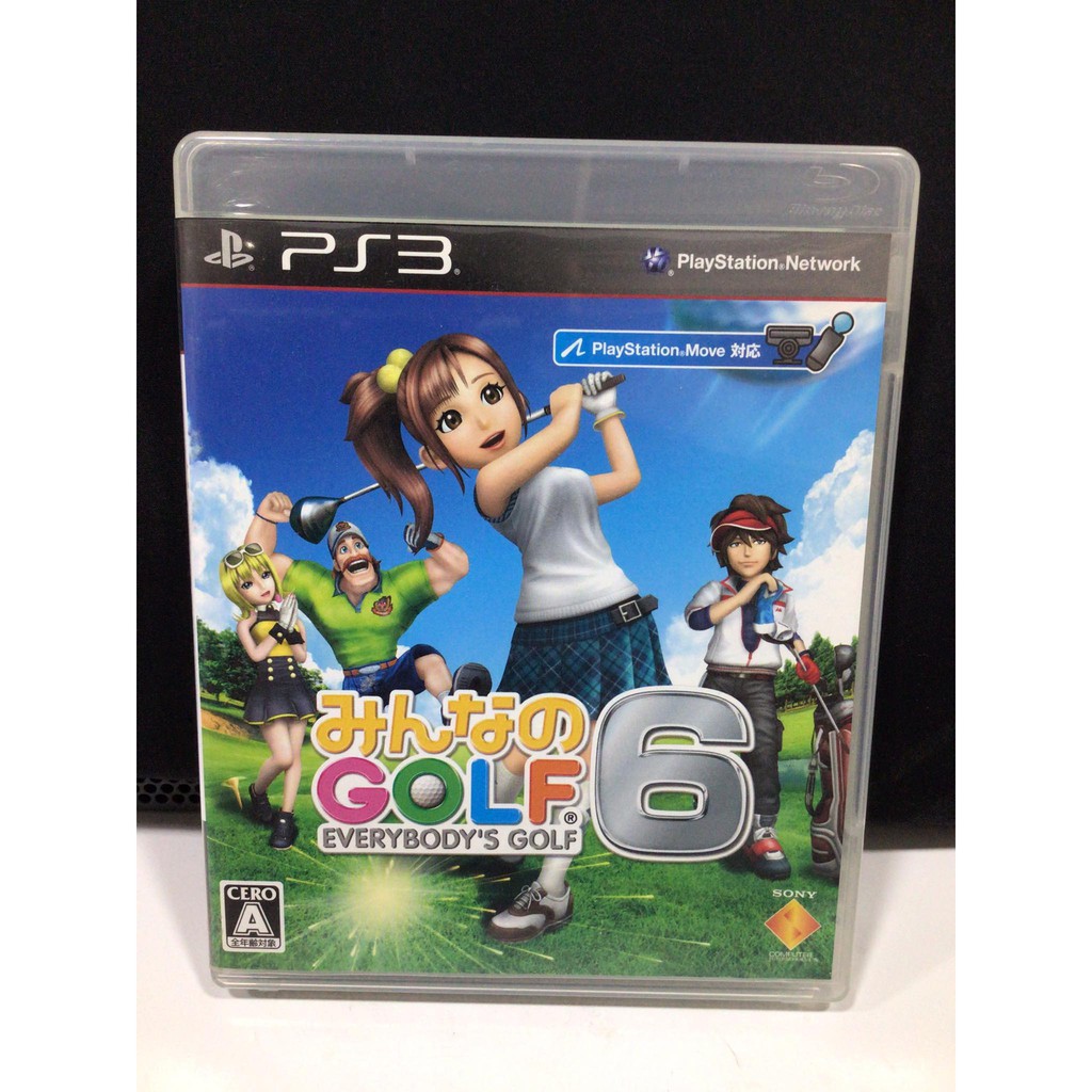แผ่นแท้ [PS3] Minna no Golf 6 (Japan) (BCJS-30089 | 70028 | 95014) Hot Shots Golf World Invitational