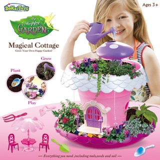 Happy Magical Garden Grow Your Own Plant Pot Toy สวนมหัศจรรย์ สวนสวรรค์ ปลูกต้นไม้ ต้นไม้ สวน กระถางต้นไม้ ของเล่น