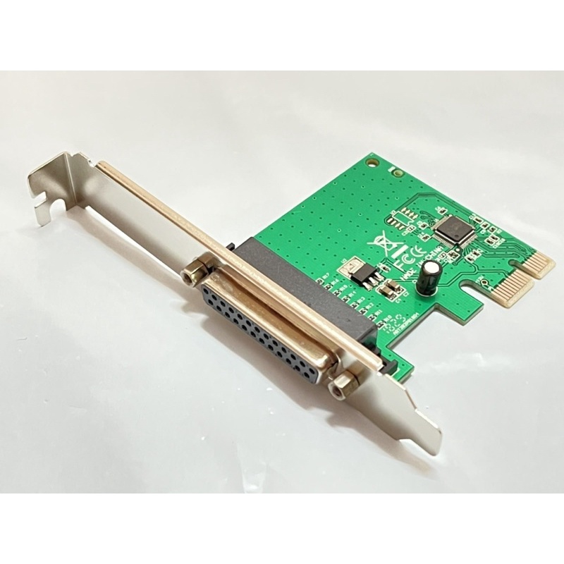 PCI Express Parallel Port DB25 25Pin PCIE Riser Card เครื่องพิมพ์ LPT TO PCI-E X1 การ์ดอะแดปเตอร์ AX99100 ชิปเพิ่มการ์ด