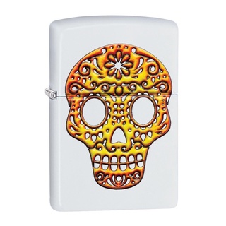 Zippo ไฟแช็กรุ่น 49003 Sugar Skull ของแท้ รับประกันตลอดชีวิต นำเข้าและจำหน่ายโดยตัวแทนจำหน่าย