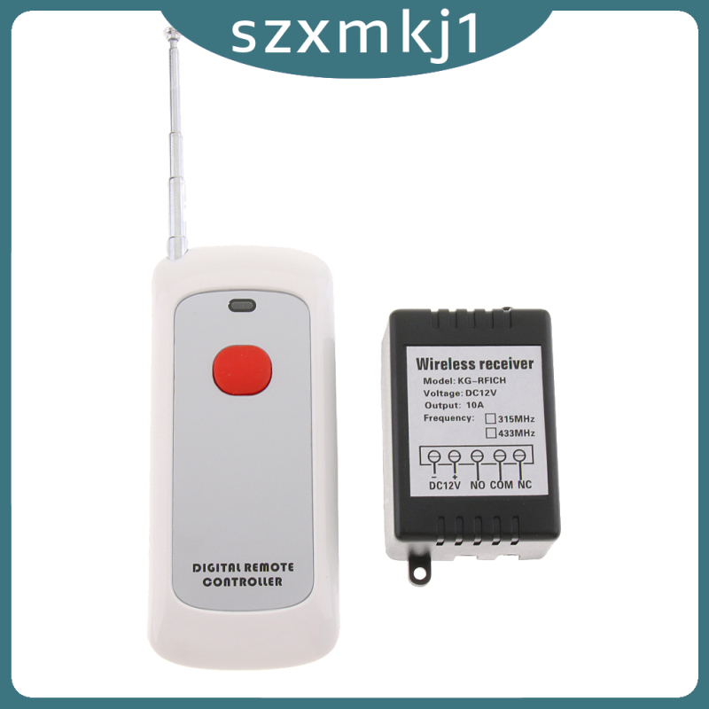 สวิตช์ควบคุมระยะไกลไร้สาย DC 12V 1000 เมตร