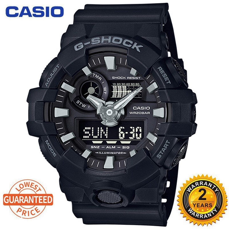 ღღ(Crazy Sale)Casio G-Shock Wrist Watch Men Sport Quartz Watches GA-700SE-1A4 68l9
