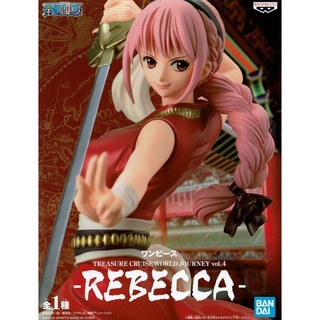 Rebecca ของแท้ JP แมวทอง - Treasure Cruise World Journey Banpresto [โมเดลวันพีช]