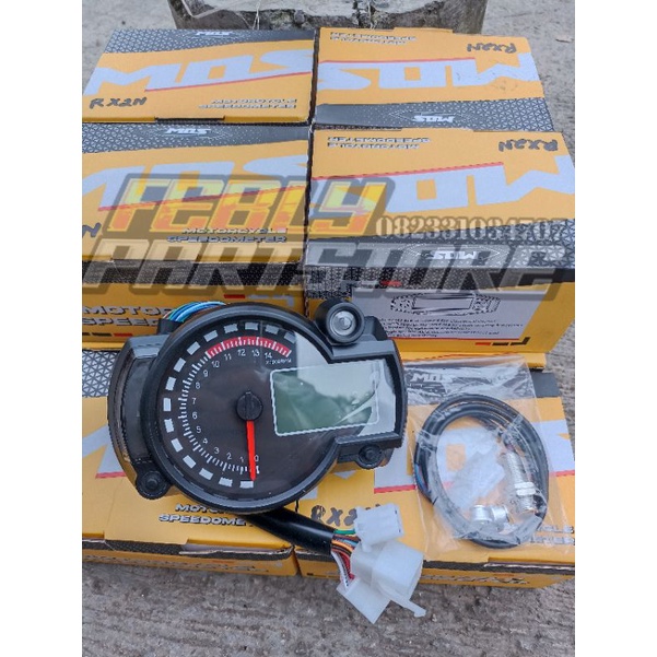 SPEEDOMETER KOSO RX2N MOS IMPORT SPEEDOMETER KOSO RX2N IMPORT SPEEDO RX2N SPIDO KOSO RX2N IMPORT CB 