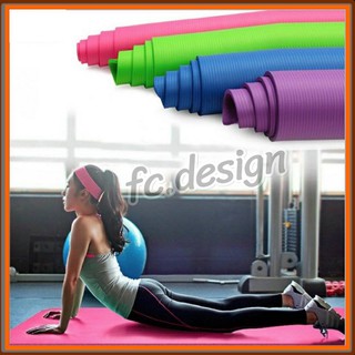 ✅ เสื่อโยคะ YOGA MAT เสื่อโยคะขนาดใหญ่ 183x61cm.(หนา 8มิล) พร้อมส่ง ✅#1159