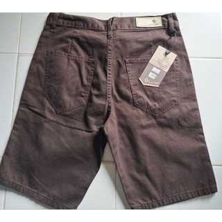 กางเกงขาสั้นblue night สีไม่ตก100​%(สีน้ำตาลเข้ม)