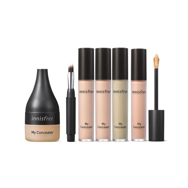 Innisfree My Concealer Dark Circle Cover 7g, Spot, Wide Cover, Wide Green Beige, Light Beige