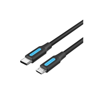 Vention สายเคเบิลเชื่อมต่อ USB C เป็น Micro B USB 2.0 สำหรับ Samaung Huawei Xiaomi Meizu MacBook