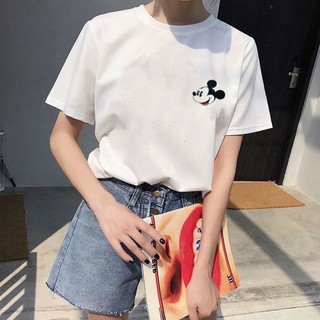 Mickey mouse unise fashion tshirtเสื้อยืด