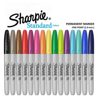 ปากกาเมจิก Sharpie Standard Colorsหัว 1.0 (มี 16 สี)