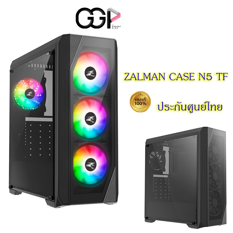 Zalman Computer Case N5 TF Black RGB MID - Tower | Shopee Thailand