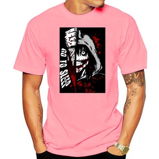 เสื้อยืดลําลอง ลาย Jeff The Killer สําหรับผู้ชายสามารถปรับแต่งได้