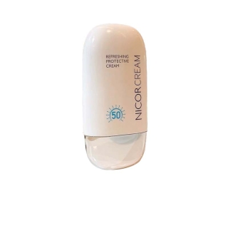 Nicor-NY8023 ครีมกันแดด ป้องรังสียูวี SPF50 PA+++ นุ่มลื่นทาง่าย กันน้ำ ลดความหมองคล้ำ ผิวขาว ชุ่มชื้น Protective Cream