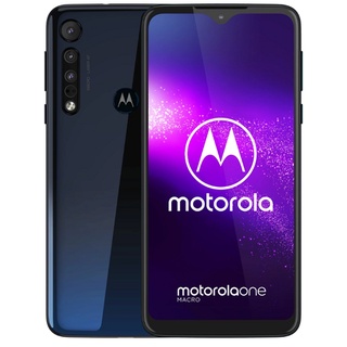 Motorola One Marco Ram4/64gb(เครื่องใหม่ศูนย์ไทย ราคาพิเศษ ประกันร้าน)หน้าจอ 6.2 นิ้ว,ชิปเซ็ต Helio P70,กล้องหลัง 3 ตัว