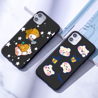 เคสโทรศัพท์มือถือซิลิโคนลายหมีสําหรับ Samsung S6 S7 Edge Plus S8 S9 S10 S20 Plus S10E S10 Lite