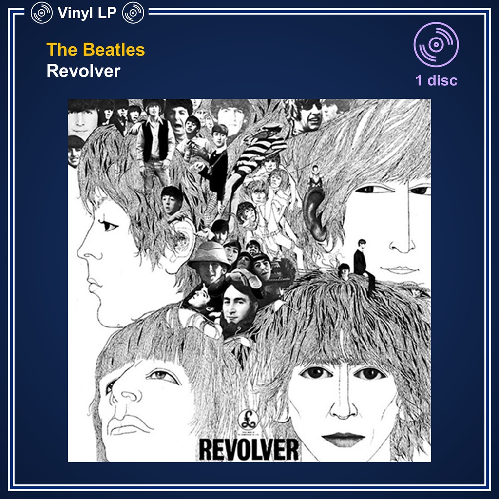 [ ออก E-Tax ได้ ] [แผ่นเสียง Vinyl LP] The Beatles - Revolver [ใหม่และซีล SS]