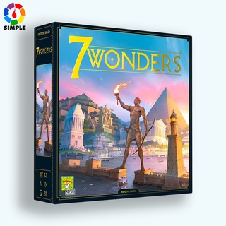 7 Wonders เกมกระดาน (ฐานเกม) - New Edition | Family Game | Civilization And Strategy Game