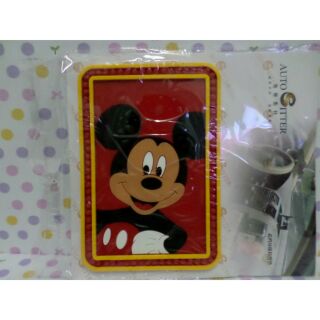 🚙พร้อมส่งจร้า!!!🚙  แผ่นยางกันลื่นวางในรถยนต์ มิกกี้เม้าส์ Mickey Mouse ลายหน้ามิกกี้เม้าส์