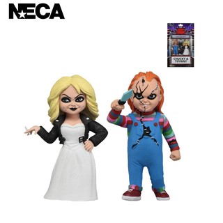 NECA - Toony Terrors Action Figure – Chucky &amp; Tiffany 2 Pack