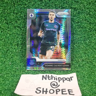 ขาย การ์ด Panini Prizm Premier League 2019-20 Dominic Calvert Lewin Hyper Prizm Everton การ์ดฟุตบอล การ์ดนักบอล