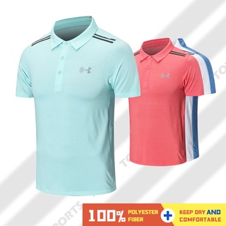 พร้อมส่ง Baju Golf Lelaki. เสื้อโปโล แห้งเร็ว คุณภาพสูง สําหรับผู้ชาย และผู้หญิง 343