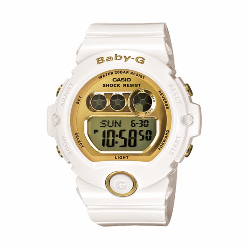 Casio Baby-G Women Watch model BG-6901-7 (white/gold)