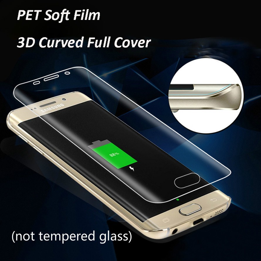Samsung Note 9 8 S9+ 7 Edge S8 Plus 3Dฟิล์มกันรอยหน้าจอสำหรับ