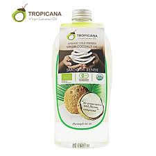 Tropicana น้ำมันมะพร้าวบริสุทธิ์สกัดเย็น ออร์แกนิก 500ml 💚💚มีขายส่ง ทักแชท💚💚 (1126) Pcs.