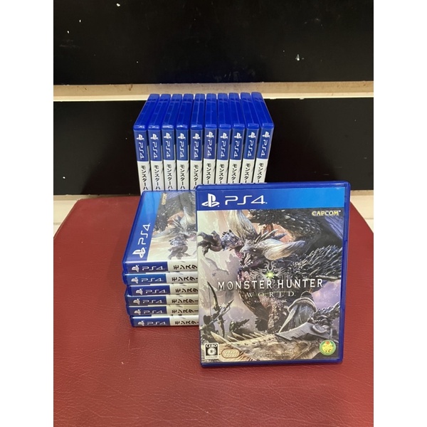 แผ่นเกม ps4 ของแท้ jp zone Monster Hunter