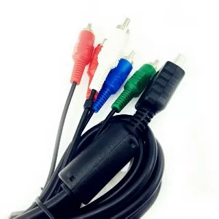 สายคอมโพเนนท์ PS2 PS3 ยาว 1.8 เมตร ภาพชัดกว่าสายเอวี ส่งไว ส่งจาก กทม.HD Component AV Video-Audio Cable Cord For PS2 PS3