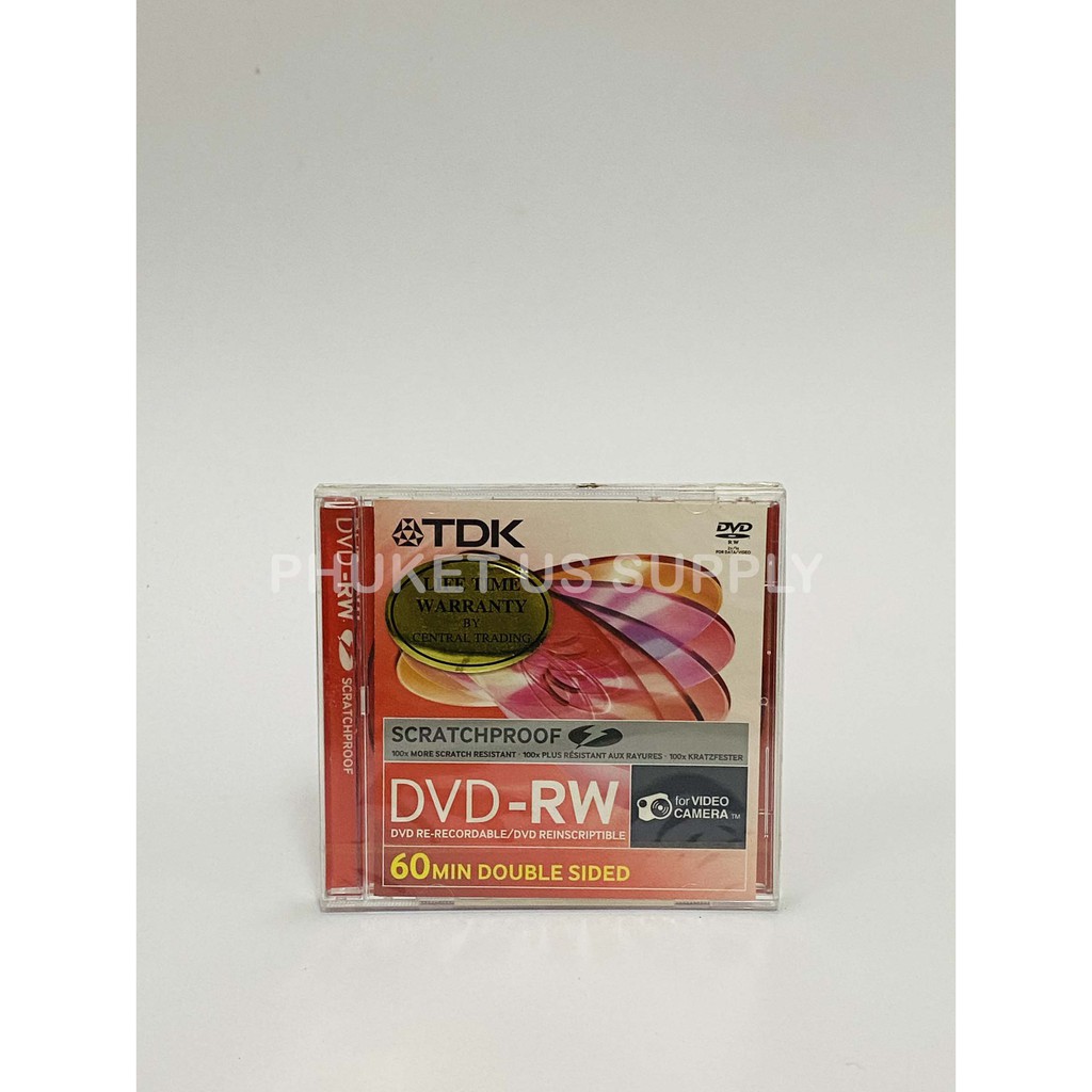 แผ่น DVD-RW สำหรับกล้อง VDO